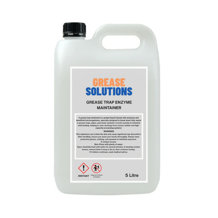 Grease Trap Maintaining Enzyme Solution
