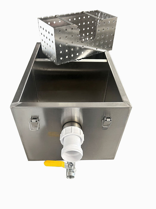 16 Litre Grease Trap - Stainless Steel - 5KG - Fat Separator