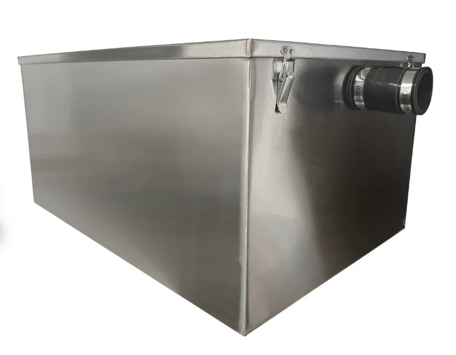 105 Litre Grease Trap - Stainless Steel - 20KG - Fat Separator