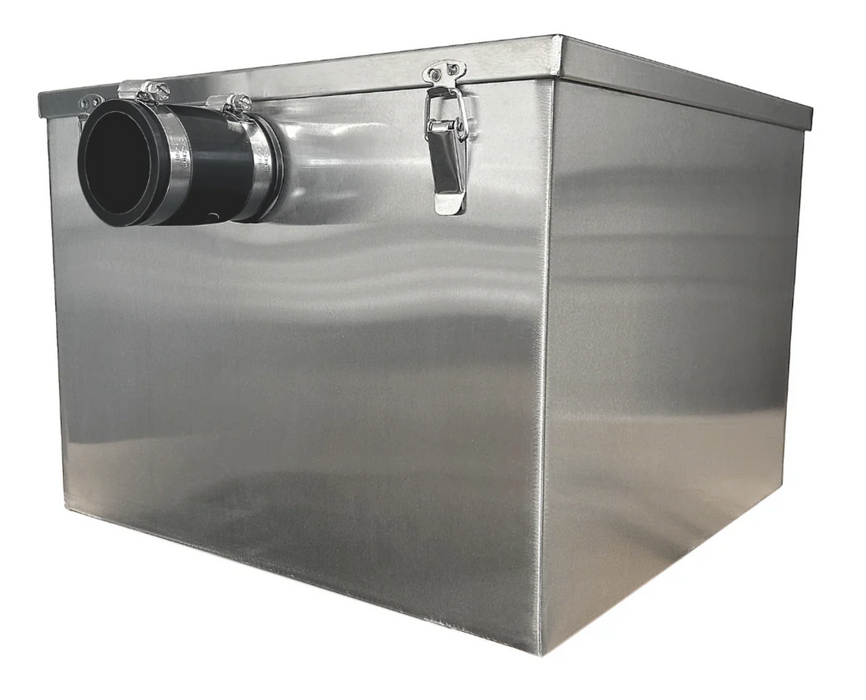 36 Litre Grease Trap - Stainless Steel - 9KG - Fat Separator